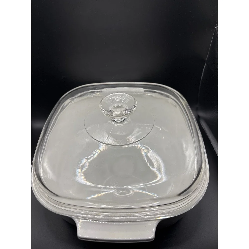 Corning Ware Country Festival Blue Bird Casserole Dish with Glass Lid 2.5 Quart